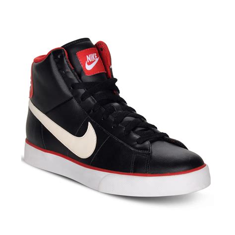 nike high top black sneakers